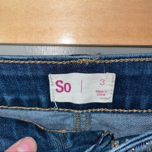 So Denim Mini Skirt - Picture 2 of 4